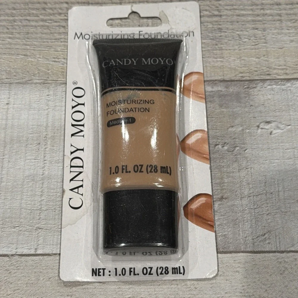 Candy Moyo Moisturizing Foundation Medium 1-Brand New